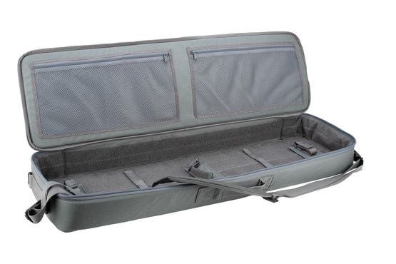 GGG gun case features a padded interior